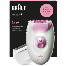 Braun Silk-épil 3 3-031  Epilátor fehér-rózsaszín epilátor