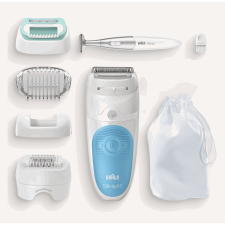 Braun Silk-épil 5 81706344 epilátor 28 csipeszek Fehér, Türkizkék (SES5-810) epilátor