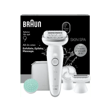 Braun Silk·épil 9 SkinSpa Wet & Dry Epilátor, Ezüst epilátor
