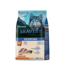 Bravery Bravery Senior Herring Large/Medium Breeds 12kg kutyatáp kutyaeledel