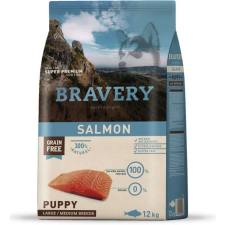 Bravery Dog Puppy Medium/Large Grain Free Salmon 12kg kutyaeledel