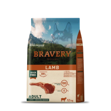 Bravery Hypoallergen Adult Lamb 12 kg kutyaeledel