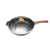 Bravo indukciós wok serpenyő fedővel, 24cm (B-4931)
