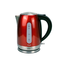 Bravo Kate B-4812RD Vízforraló 1,7 l inox, piros vízforraló és teáskanna