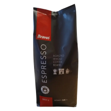 Bravos Classic Espresso szemes kávé - Arabica és Robusta keveréke, 1 kg kávé