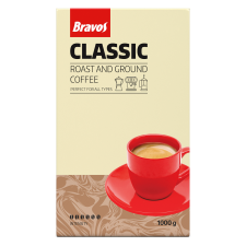 Bravos classic őrölt kávé 1kg alapvető élelmiszer