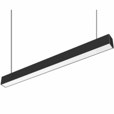 Braytron 18W lineáris LED függőlámpa, 600mm, 1620lm, hideg fény (6500 K), fekete, Braytron világítás