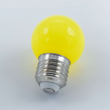 Braytron LED izzó 1W (10W) sárga, E27, 70lm, sárga fény, opál, Braytron izzó