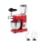 bredeco Konyhai robotgép - mixerrel, húsdarálóval, szeletelő tartozékkal - 1,300 W - piros