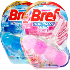 BREF Bref Brilliant Gel WC frissítő 42g (Karton - 11 db) tisztító- és takarítószer, higiénia