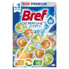 BREF Bref Perfume Switch 2x50 g Sweet Peach-Red Apple tisztító- és takarítószer, higiénia