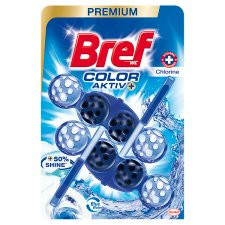 Bref Color Aktiv 3x50g Chlorine tisztító- és takarítószer, higiénia