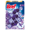BREF Color Aktiv Lavender WC frissítő 3 x 50 g
