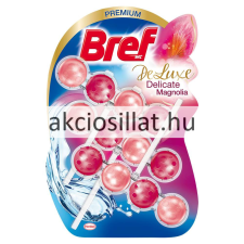 BREF Deluxe Delicate Magnolia WC-frissítő 3x50g tisztító- és takarítószer, higiénia
