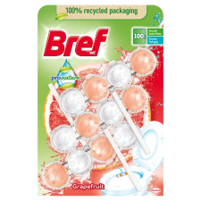 BREF Pronature Grapefruit wc-frissítő - 3*50g tisztító- és takarítószer, higiénia