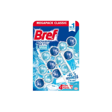BREF WC illatosító golyós 3 x 50 g Power Aktiv Bref Ocean Breeze illatosító, légfrissítő