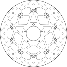 BREMBO Ducati Scrambler Lengőféktárcsa - 78B408B2 egyéb motorkerékpár alkatrész