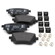 BREMBO fékbetét készlet kopásjelző érintkező nélkül,tartozékokkal,cbi fékrendszerű,106mm autóalkatrész