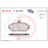 BREMBO fékbetétkészlet, tárcsafék BREMBO P 44 010