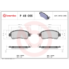 BREMBO fékbetétkészlet, tárcsafék BREMBO P 49 055