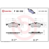 BREMBO fékbetétkészlet, tárcsafék P 06 032