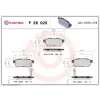 BREMBO fékbetétkészlet, tárcsafék P 28 025