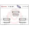 BREMBO fékbetétkészlet, tárcsafék P 30 057