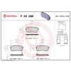 BREMBO fékbetétkészlet, tárcsafék P 30 080