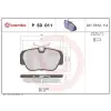 BREMBO fékbetétkészlet, tárcsafék P 50 011