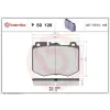 BREMBO fékbetétkészlet, tárcsafék P 50 120