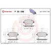 BREMBO fékbetétkészlet, tárcsafék P 56 086