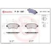 BREMBO fékbetétkészlet, tárcsafék P 61 067