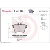 BREMBO fékbetétkészlet, tárcsafék P 61 079