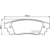 BREMBO fékbetétkészlet, tárcsafék P 83 166