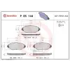 BREMBO fékbetétkészlet, tárcsafék P 85 144X