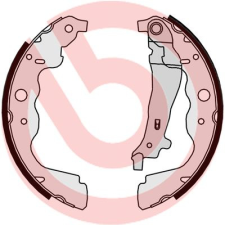 BREMBO fékpofakészlet BREMBO S 68 546 autóalkatrész
