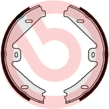 BREMBO fékpofakészlet, rögzítőfék S 50 525 autóalkatrész