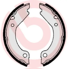 BREMBO fékpofakészlet, rögzítőfék S 86 501 autóalkatrész