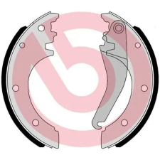 BREMBO fékpofakészlet, rögzítőfék S A6 509 autóalkatrész