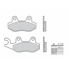 BREMBO Off-Road Sinterált Fém Fékbetétek - 07SU12SX egyéb motorkerékpár alkatrész