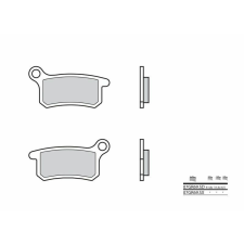 BREMBO Off-Road Szinterelt Fémbetétes Fékbetétek - 07GR69SD egyéb motorkerékpár alkatrész