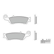 BREMBO Off-Road Szinterelt Fémbetétes Fékbetétek - 07YA47SD egyéb motorkerékpár alkatrész