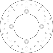 BREMBO Oro Fix féktárcsa - 68B407M0 motorkerékpár féktárcsa