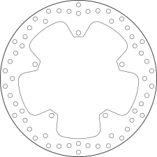 BREMBO Oro Fix féktárcsa - 68B407M9 motorkerékpár féktárcsa