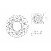 BREMBO Oro Lebegő Féknyereg - 78B40871 BREMBO Kategorizálatlan termékek
