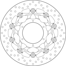 BREMBO Oro Lengőféktárcsa - 78B40838 egyéb motorkerékpár alkatrész