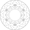  BREMBO Oro Lengőféktárcsa - 78B40846