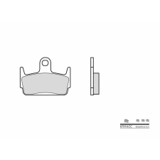 BREMBO robogó szén-kerámia fékbetétek - 07016 egyéb motorkerékpár alkatrész