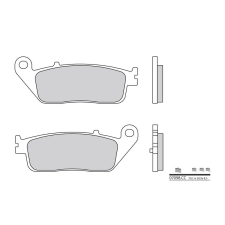 BREMBO robogó szén-kerámia fékbetétek - 07098CC egyéb motorkerékpár alkatrész