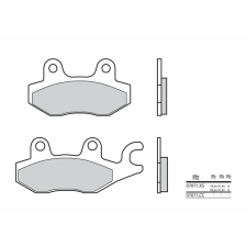BREMBO robogó szinterelt fém fékbetétek - 07071XS egyéb motorkerékpár alkatrész